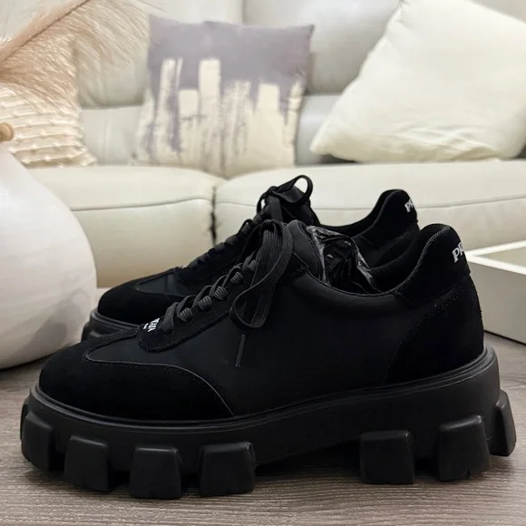 Prada Black Men's Sneakers - Picture 4 of 9